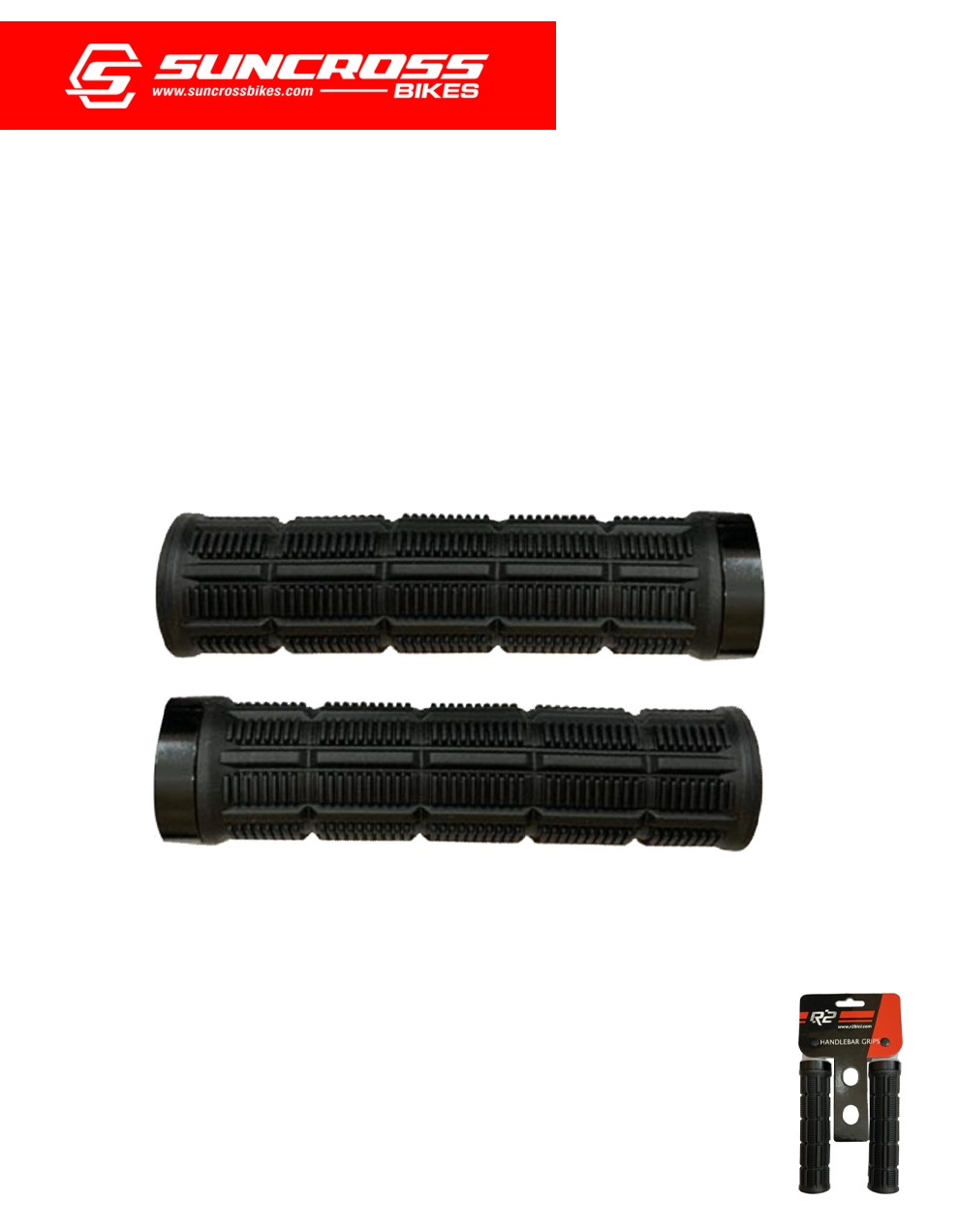 suncross bicycle handle grip with alloy clasp 6